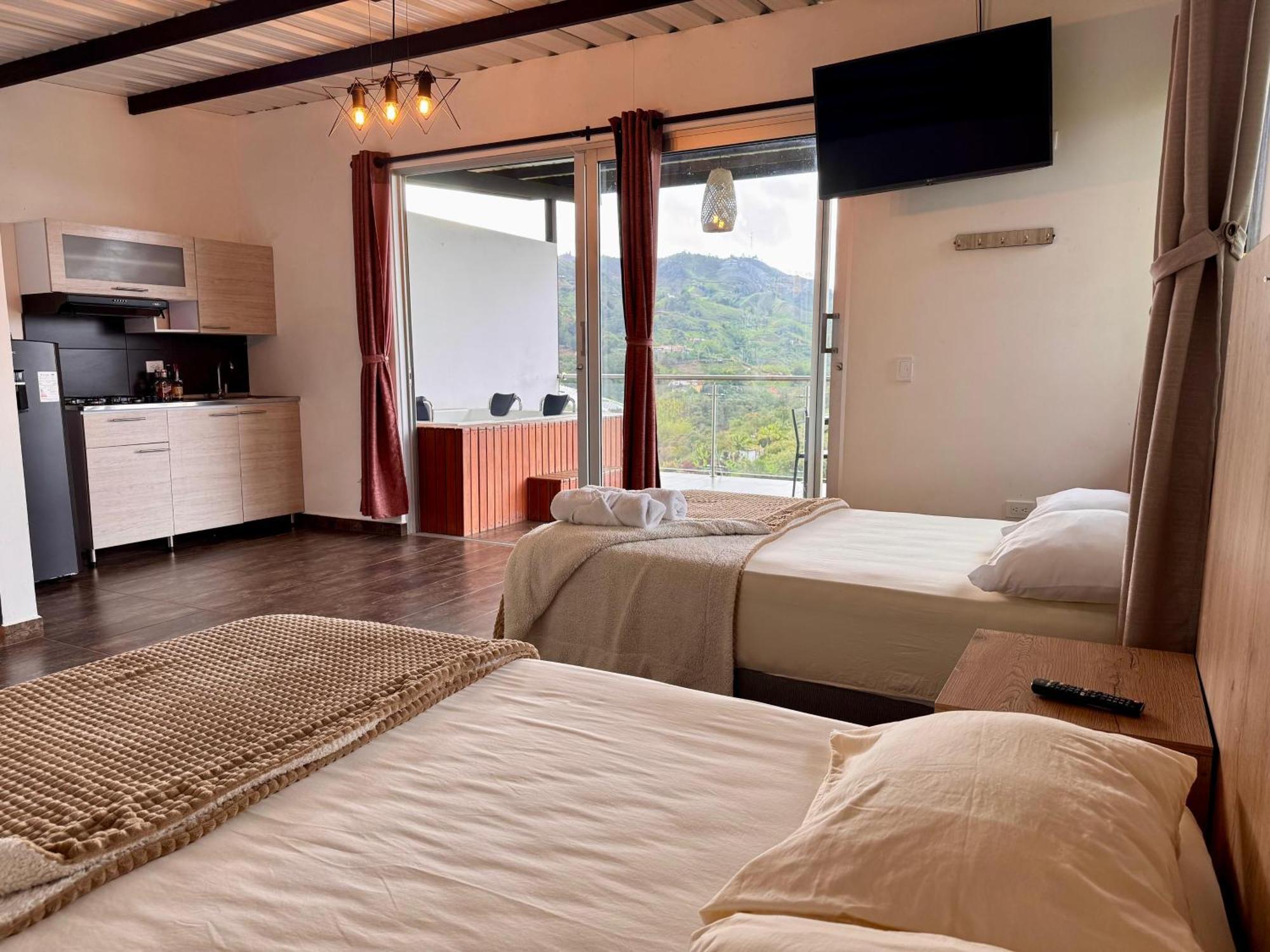 Hotel Campestre Alto Lindo En Guatapé Eksteriør billede